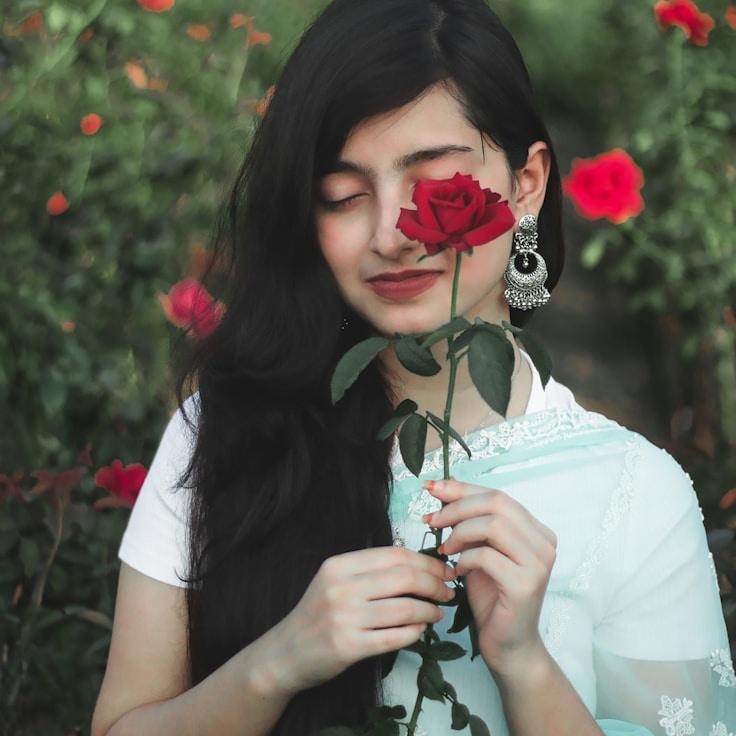 Portrait of Mira Solano, group coordinator and fusion cooking expert